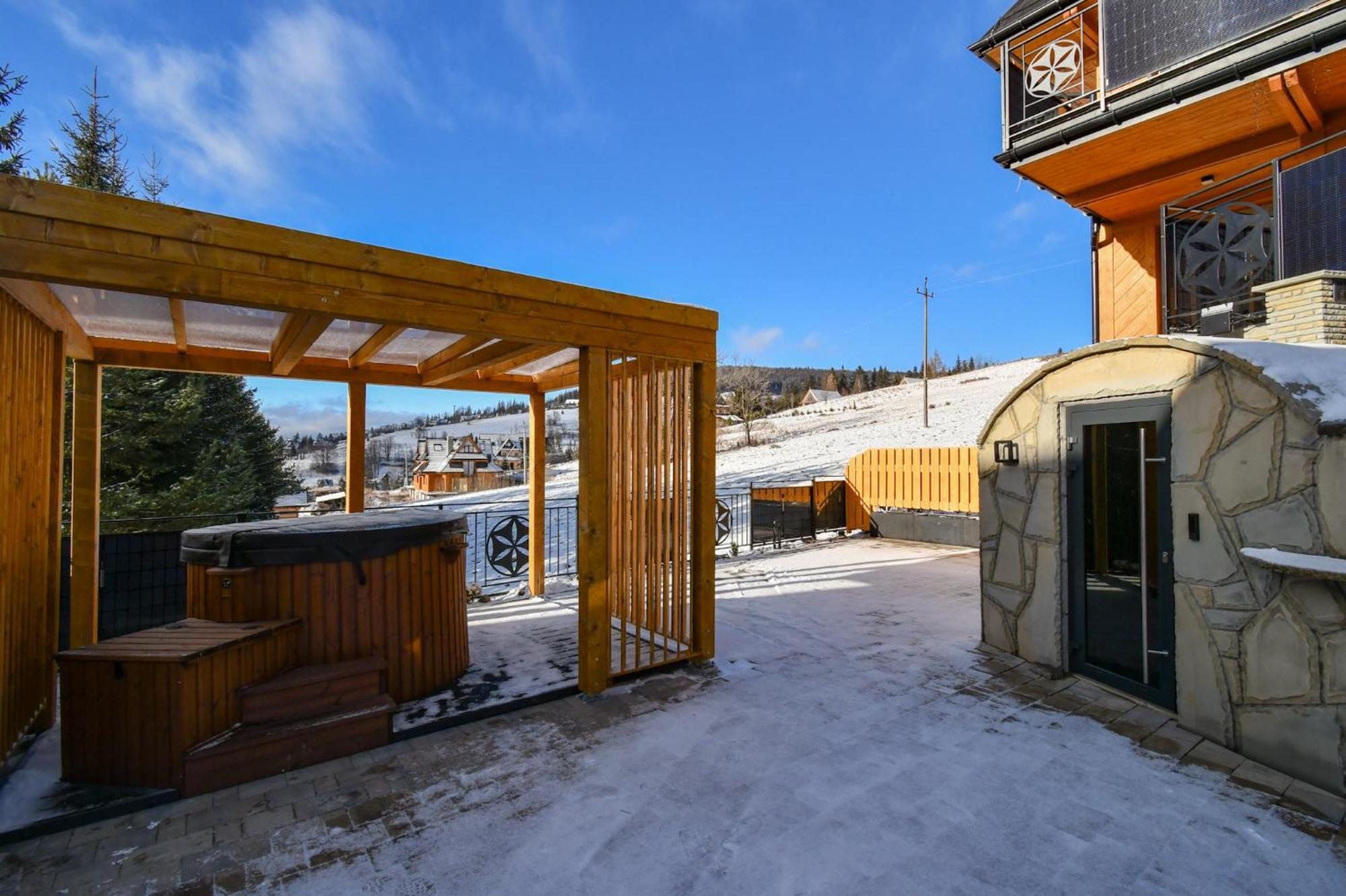 Salamandra Spa Jacuzzi, Sauny, Teznia, Panorama Tatr Koscielisko Exterior photo